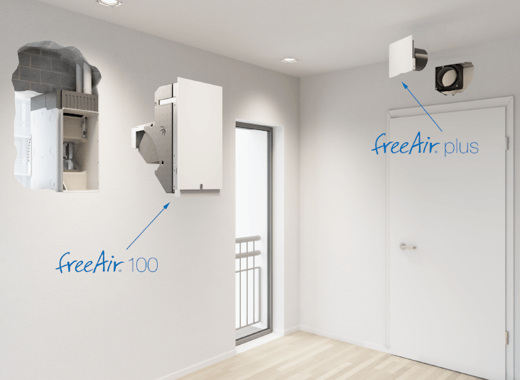 Вентилятор перетічний freeAir plus
